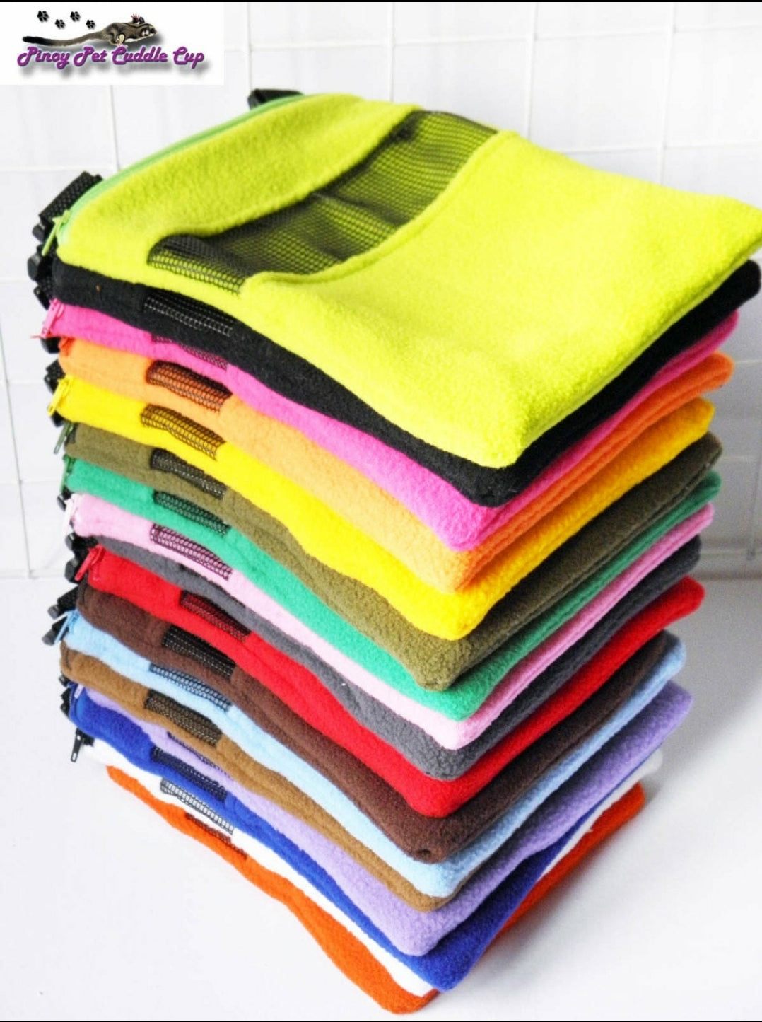 Sugar Glider and Small Pets Fleece Bonding Pouch Plain Color