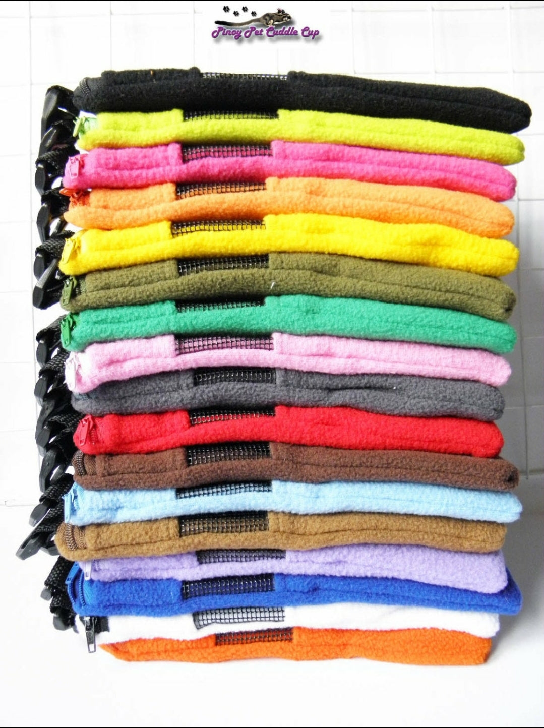 Sugar Glider and Small Pets Fleece Bonding Pouch Plain Color