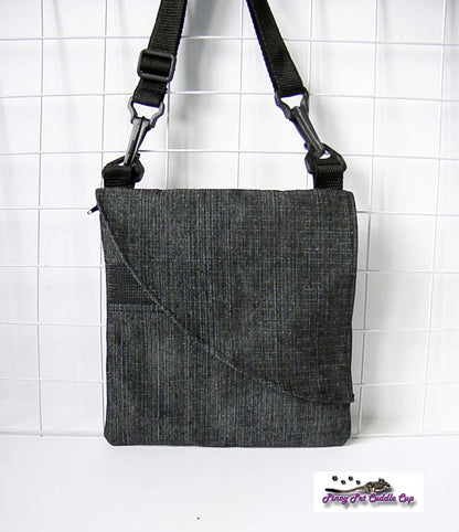 Sugar Glider Denim Bonding Pouch with flap